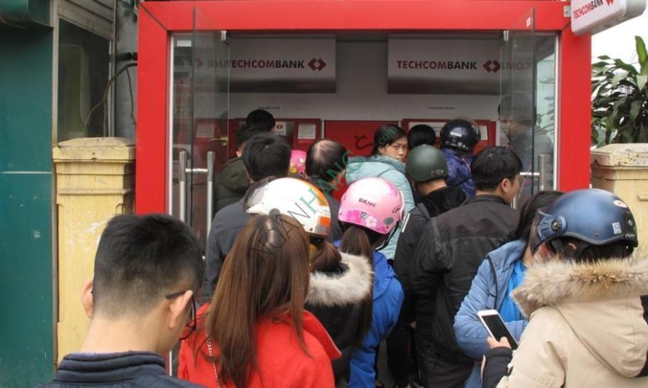 Ảnh Cây ATM ngân hàng Kỹ Thương Techcombank Phòng bán vé máy bay Vietnam Airline 1